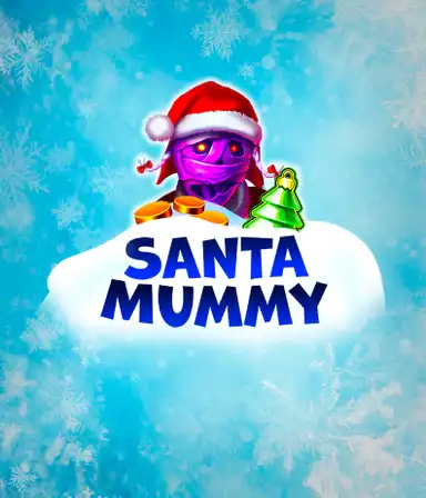 Откройте для себя уникальный слот "Santa Mummy" от Belatra, где мумия в костюме Санты добавляет веселья в праздники. На изображении представлена мумия, одетая в костюм Санты, окруженная снежными хлопьями. Она приносит новогоднее веселье и радость. Название игры "Santa Mummy" выделено крупными белыми буквами на снежном фоне.